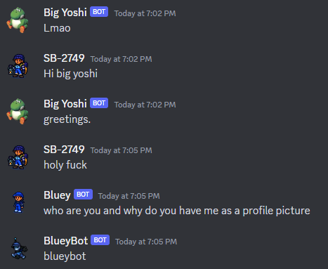 blueybot (in a better place) tweet media