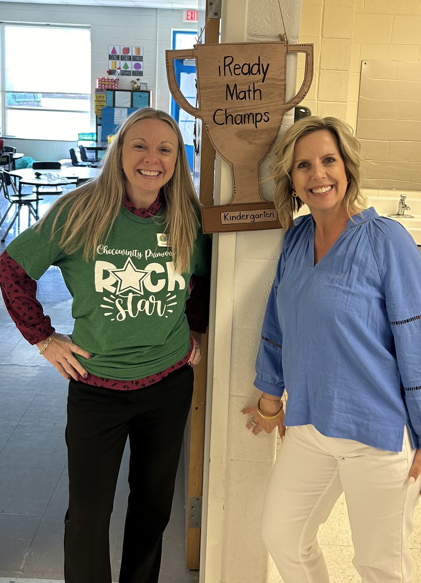 ChocoPrimary's tweet photo. What an honor and privilege it was to host THE Kellie Petty and THE Angie Western from @iReady today! We are incredibly thankful for their partnership and support in helping us provide what students need to be successful! #breakingrecords #weloveiready https://t.co/BxCAgjp0og