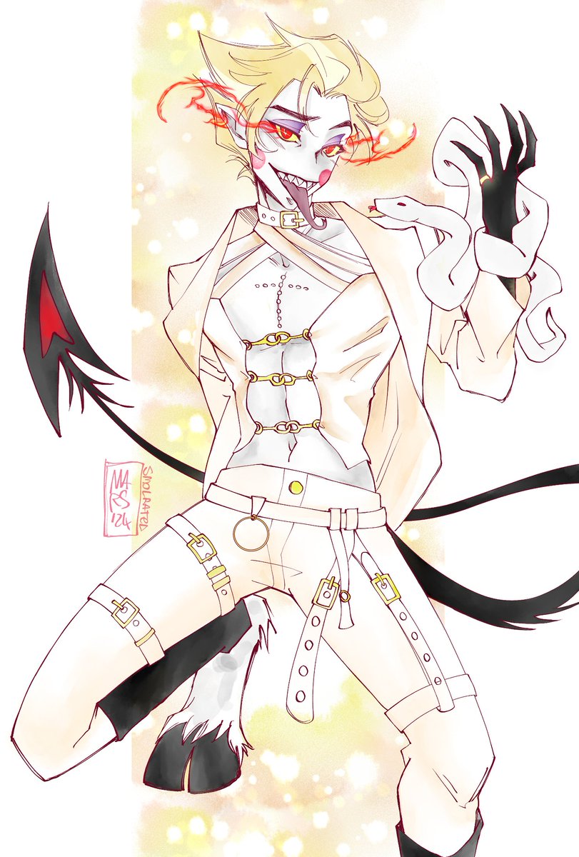 itsmarsmol's tweet photo. Better late than never 2.0
I've forgot pink cheeks 🤧 #HazbinHotel #HazbinHotelLucifer #LuciferHazbinHotel https://t.co/ewepuGyEVL