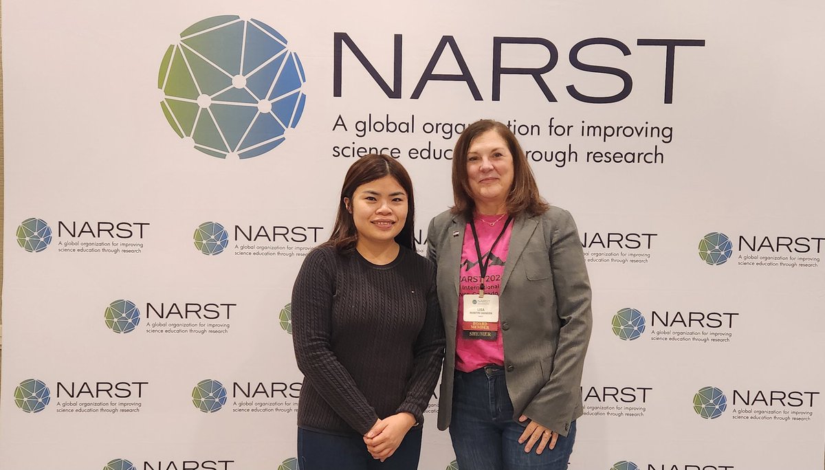 Thanks <a href="/LMartinHansen/">Lisa Martin-Hansen</a> for your great support for all of us #narst2024 <a href="/NARSTorg/">NARST</a>