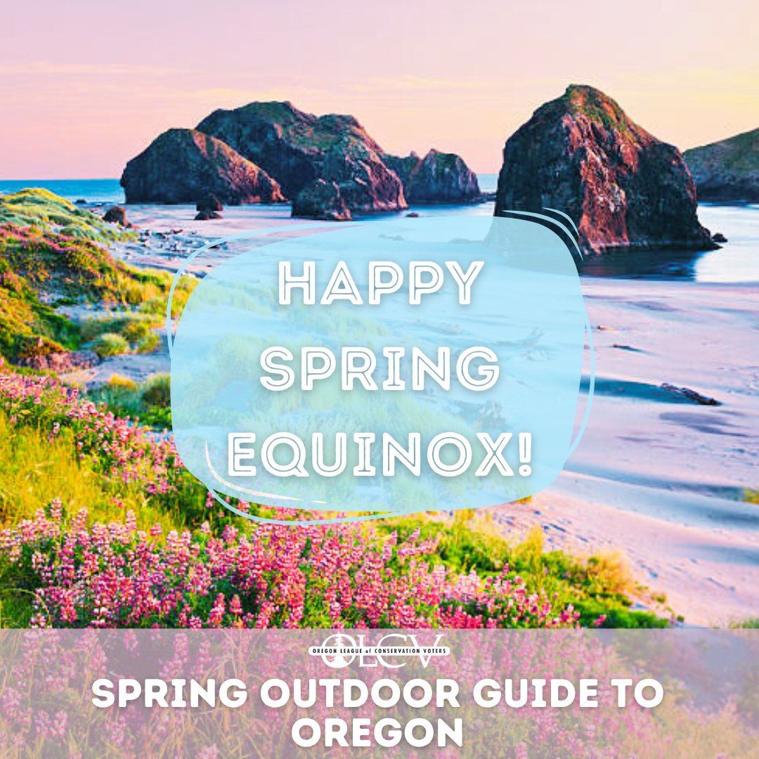 OLCV's tweet image. Happy Spring Equinox! Here’s our guide to enjoying all that the spring offers us in Oregon. What’s your favorite way to spend time outdoors in Oregon’s spring?

#exploreoregon #traveloregon #oregonoutdoors #oregonspring