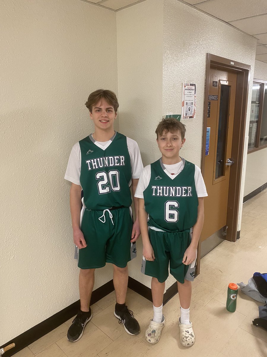 Good luck to Blake and Alex as they head to the 2024 Div 1 Allstar Game. Proud of you boys. #feelthethunder⚡️