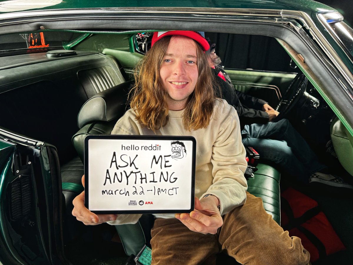 Ask Me Anything on r/Music this Friday at 1pm CT @reddit_AMA reddit.com/r/Music/commen… u/officialbillystrings