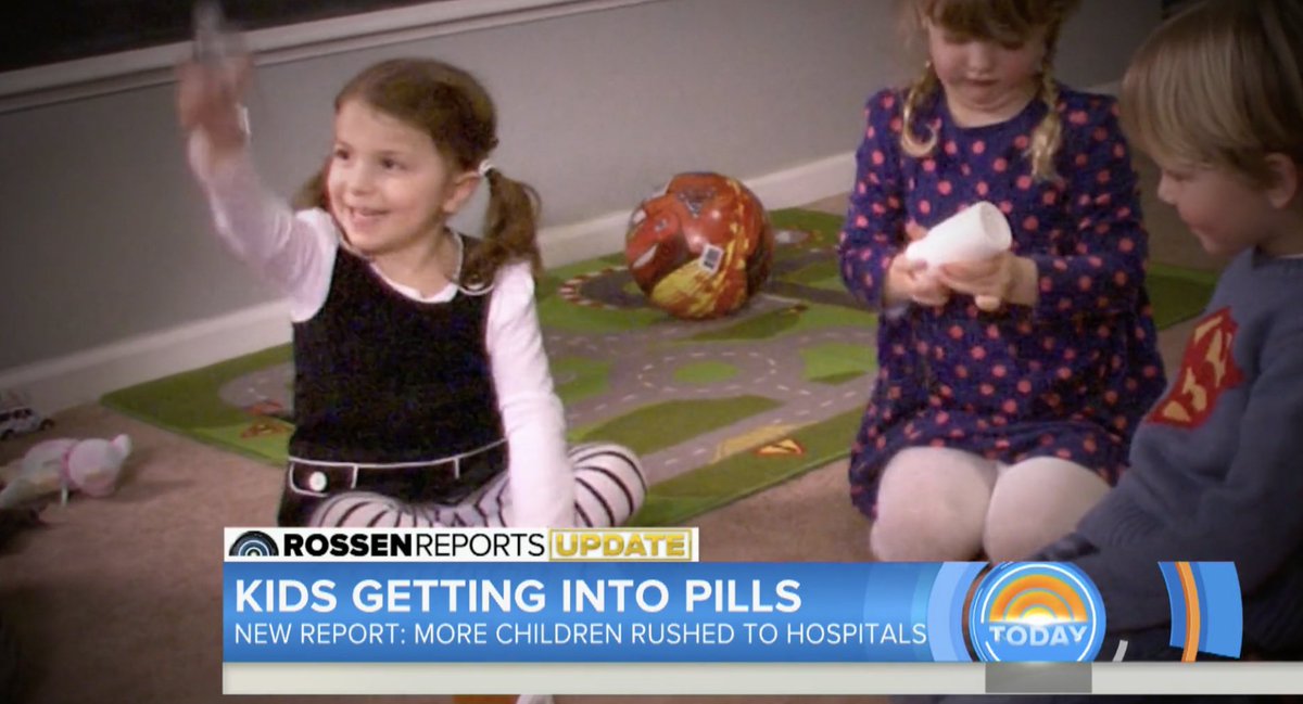 RxGuardianInc's tweet photo. Watch this shocking @TODAYshow video of 4 year olds opening "childproof" containers highlights the importance of securing meds and household products.
It's National Poison Prevention Week: #lockyourmeds #NPPW24 

https://t.co/UPXs8hCqWD https://t.co/l2M4470KSL