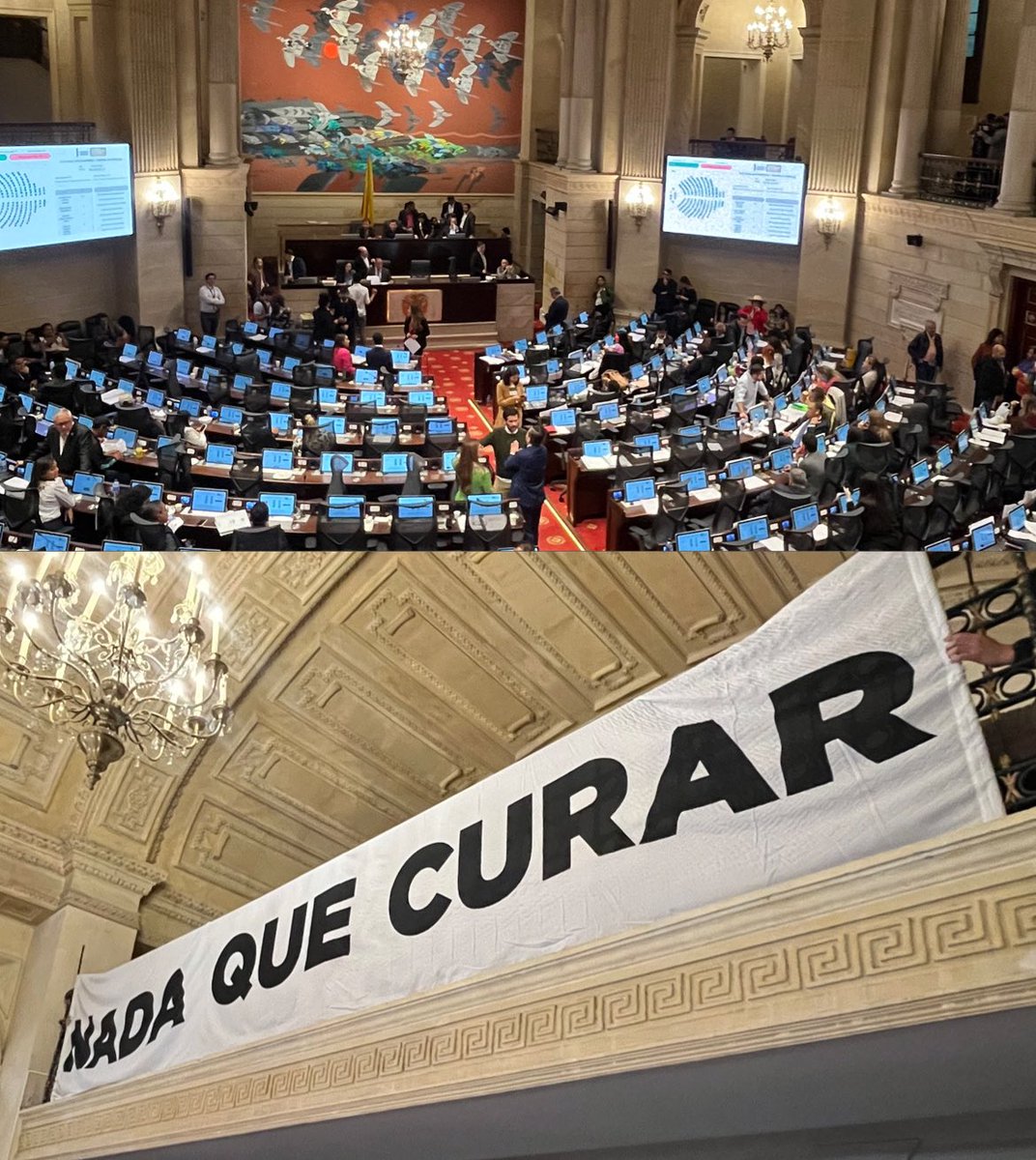 _espolitico's tweet photo. #NadaQueCurar | Acompañamos el segundo debate del PL #Inconvertibles que busca prohibir los esfuerzos de cambio de orientación sexual e identidad y expresión de género - ECOSIEG. @CamaraColombia @CaroGiraBo  @CancimanceL @AlejoGarciaRios https://t.co/5rpeMXrOCH