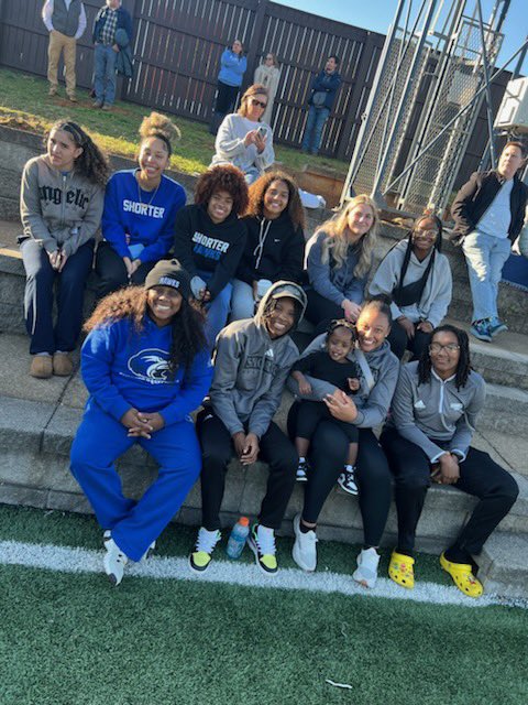 Enjoyed our evening supporting Shorter Women’s Lax and our very own Ansley Barge against Berry! #HABITS 🔵⚫️🦅