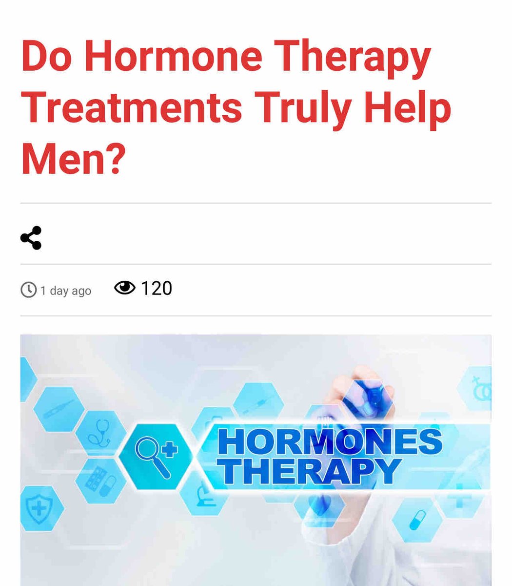 Do Hormone Therapy Treatments Truly Help Men?

👉 read more here👇
👉 ironmagazine.com/2024/do-hormon…

#HormoneTherapy #trt #hormonereplacementtherapy #hrt #testosterone #hormones #hormonetherapy #hormonebalance #transgender #wellness #menshealth #hormonereplacement #lowtestosterone