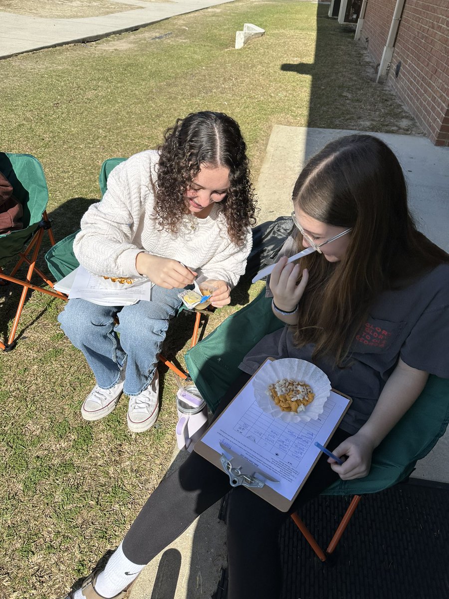 Baby food lab day!!! We had green beans, carrots, bananas, pears, gold fish, Cheerios, and blueberry puffs! Yummy @RHCTAE