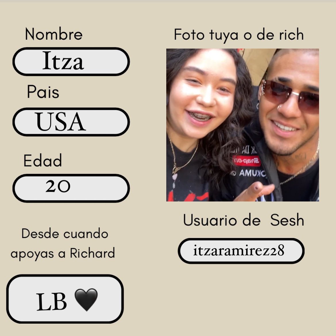 her_thebolter's tweet photo. Te amo mucho, acá voy a estar apoyándote siempre y estoy segura que tu carrera va a ser todo un éxito 🤍✨

#RichxSesh 
#RichIsComing 
@RichardCamxofc https://t.co/ZacIVloqxX