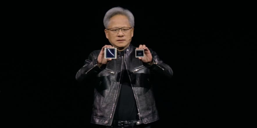 cheinyeanlim's tweet photo. In an interview, Jensen Huang predicts Nvidia's GB200 Blackwell chip may cost between $30,000 to $40,000, with an estimated R&D budget of approximately $10 billion for the processor. #Nvidia #GB200Blackwell #JensenHuang #ChipCost #R&D https://t.co/3pGxuYsZJW