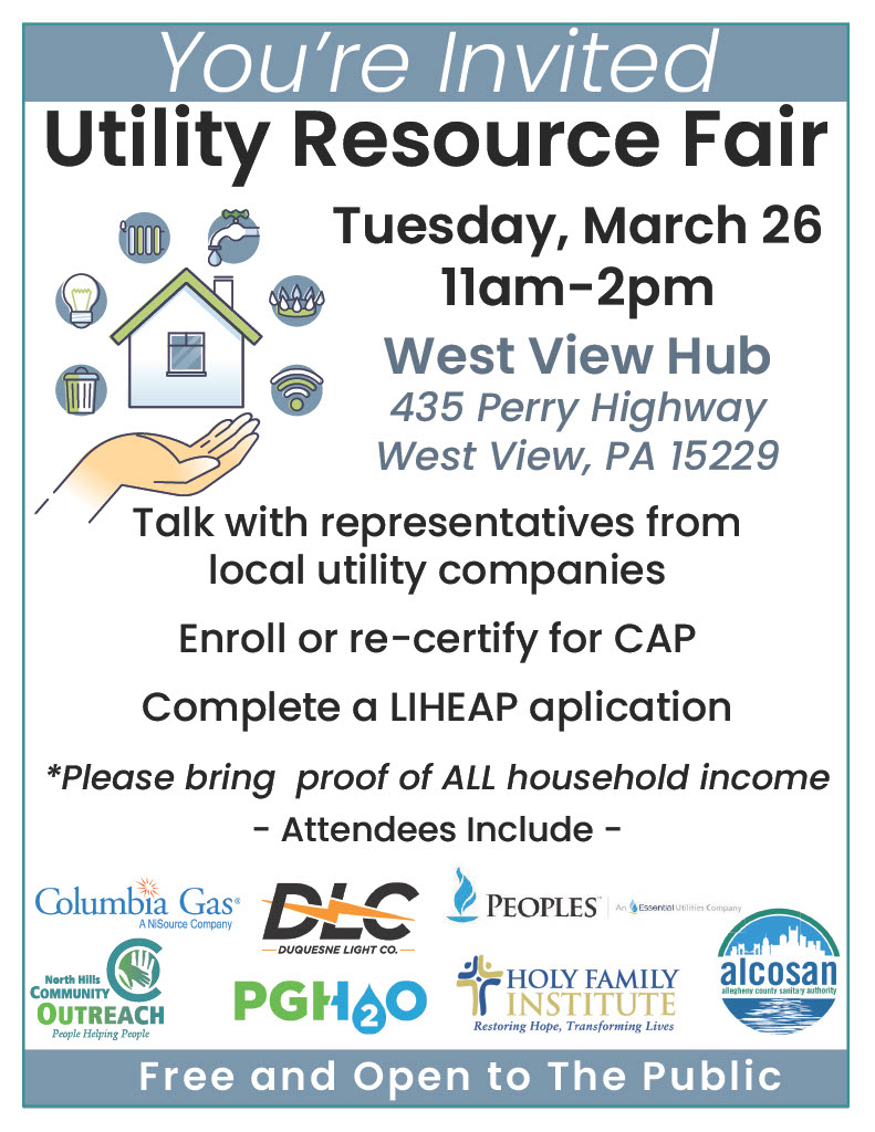 Need assistance with utilities? Our community partners are here to help get you enrolled in assistance programs and answer your questions. Free and open to all! Please bring proof of income. @NHCOhelps