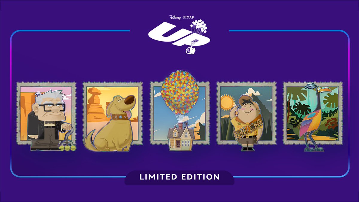 DiamondNFL's tweet photo. New @DisneyPinnacle Limited Edition 'Early Access Closed' Release Drops Thursday 🎈

🪙  Up Vol.1 [1/1]
📅  March 21st at 8 AM PST
💰  Price: $49.95
🧮  Pins: 5 (Carl, House with Balloons, Dug, Russell, Kevin)

House with Balloons is the Chaser Pin and all have Parallax Effects. https://t.co/IhR3LnwedW