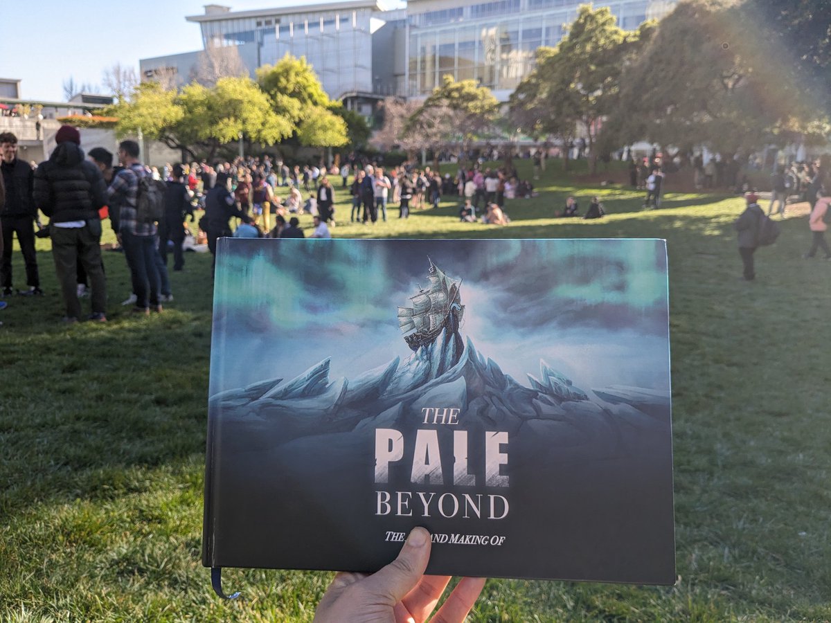 If you're in San Francisco and a fan of The Pale Beyond, come say hi at Yerba Buena! #GDC2024