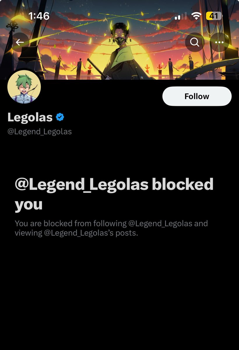 Expected action from such a professional scammer. He rugged 3 projects already beware ⚠️⛔️ #NFT #Ethereum #SOL #Web3Community #AirdropAlert <a href="/Legend_Legolas/">Legolas</a>