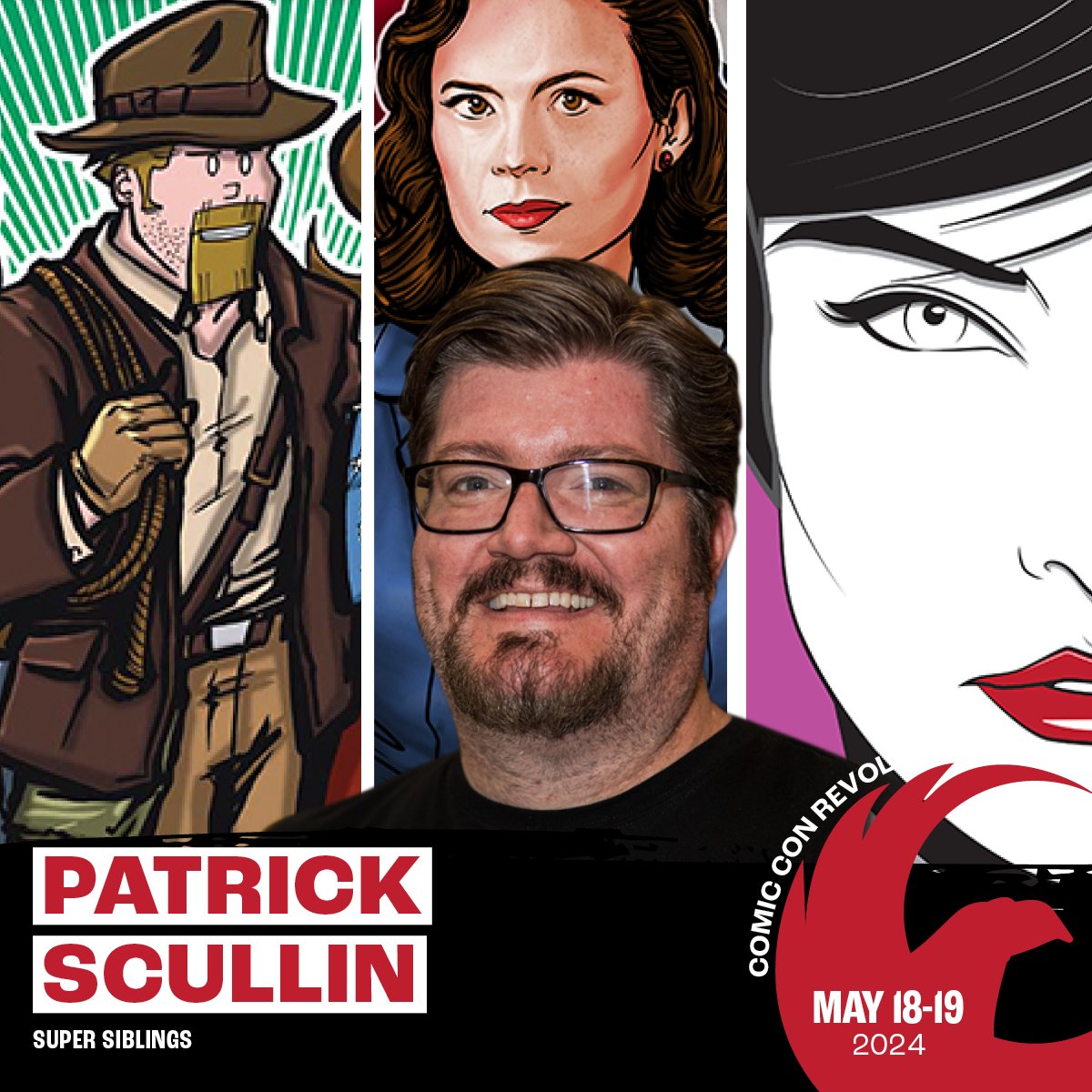 ComicConRvltn's tweet photo. β¨ Meet artist, writer & the first artist to ever draw our very own Jetpack Jules @PatrickScullin at #ComicConRevolution!
Tix: https://t.co/FDH6TDJW07
#comiccon #inlandempire #sanbernardino #ontariocalifornia #socal #jetpackjules #patrickscullin #supersiblings https://t.co/rqZdwBhFmp