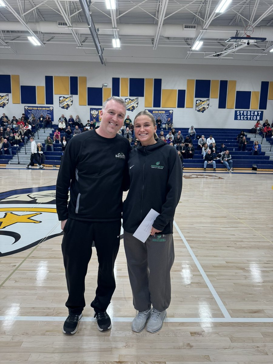 Congratulations to Delaney, Payton, &amp; Elise for being selected for scholarships tonight by the Lorain County Girls Basketball Coaches Association! Proud of you girls! #RaiderHoops #onceaRaider