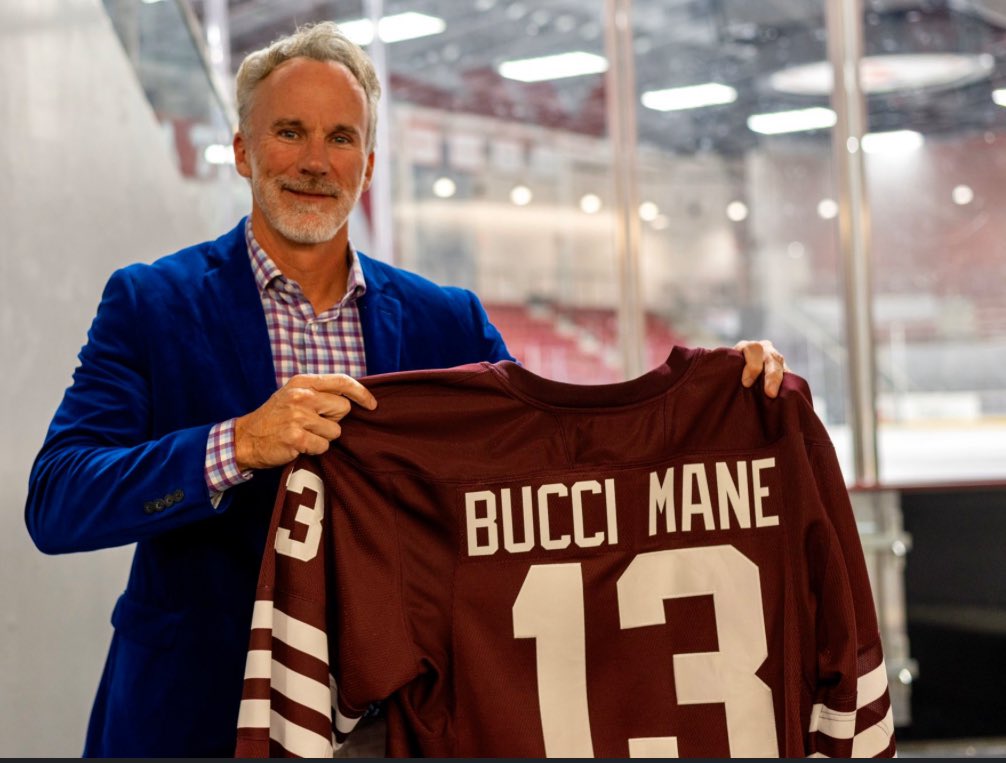 @Buccigross You better be wearing your Colgate threads and cheering for @ColgateWIH.

Let’s Go ‘Gate!!  #WePlayFree￼