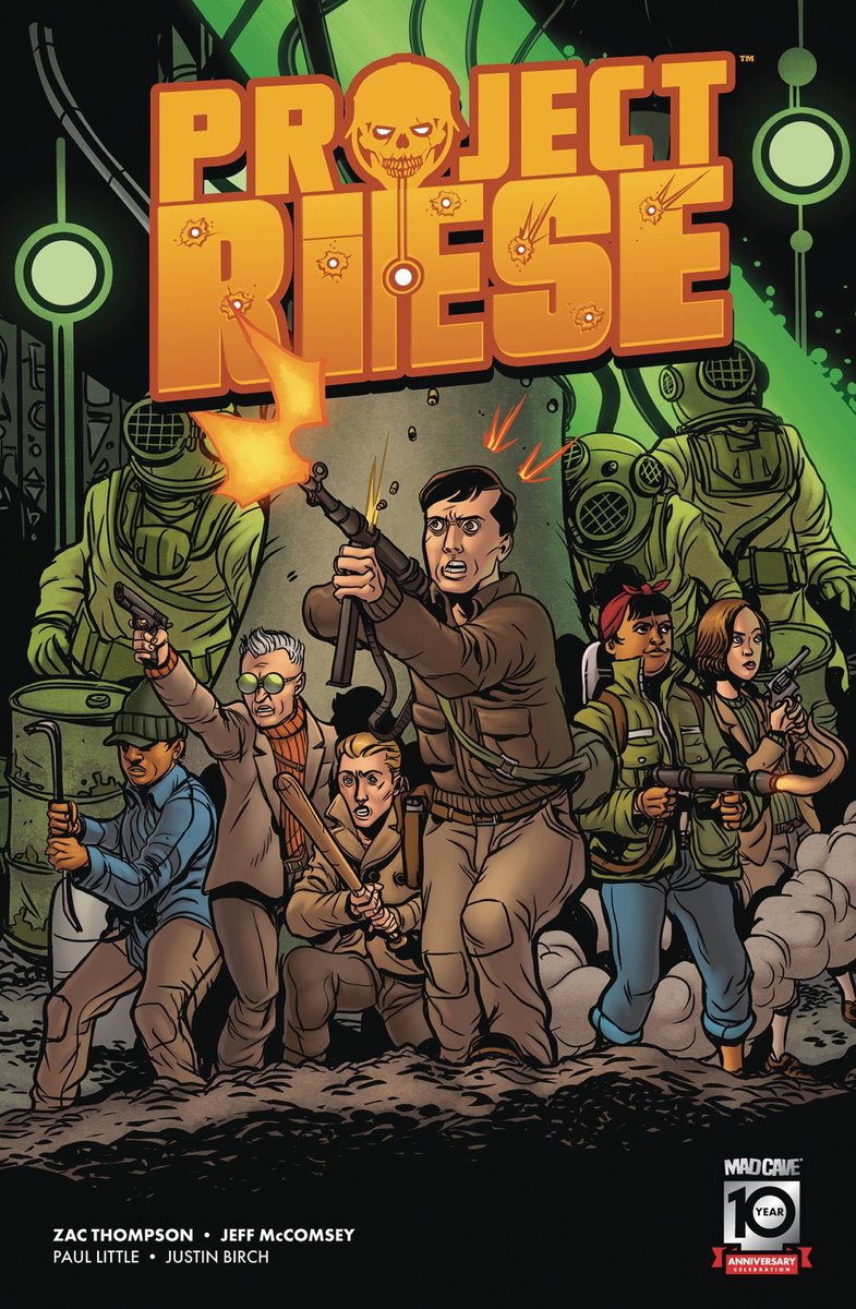 #COMICBOOKPREVIEW: PROJECT RIESE by #ZacThompson, #JeffMcComsey & more... from @MadCaveStudios #comics #comicbooks ow.ly/TZrK50QV116