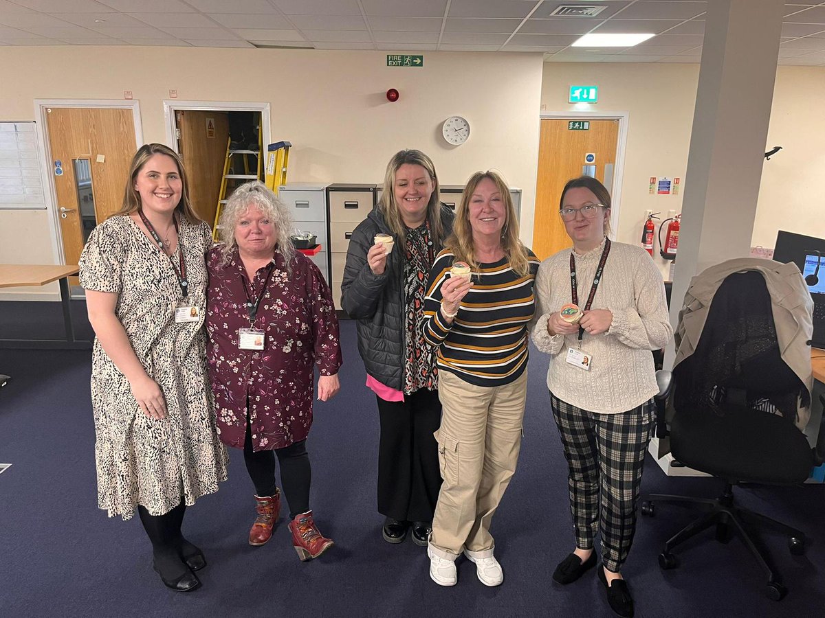 PSWRedcar's tweet photo. What better way to celebrate 🥳  than with cake on #WSWD24 IN @RedcarCleveland 🎂 
#youareappreciated
#Thankyou
#Socialworkrocks https://t.co/uXdmipigJG
