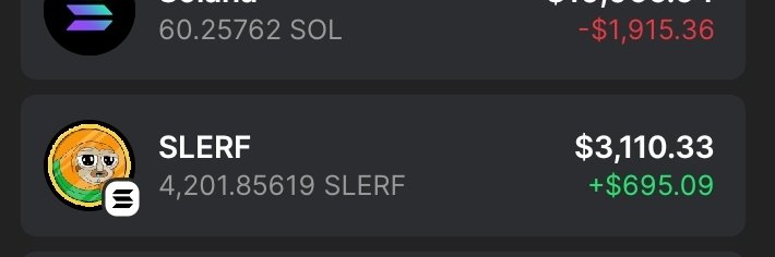 If someone sends you 3k USD worth of $SLERF , what will you do? 🤔 🔸 Hold till $6k 🔸 Hold till $10k 🔸 Hold till $50k 🔸 Hold till $100k Or 🔸 Sell right away I will read every comment! 🤗