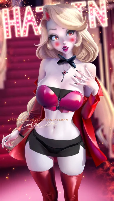 under charlie's fit #HazbinHotel 