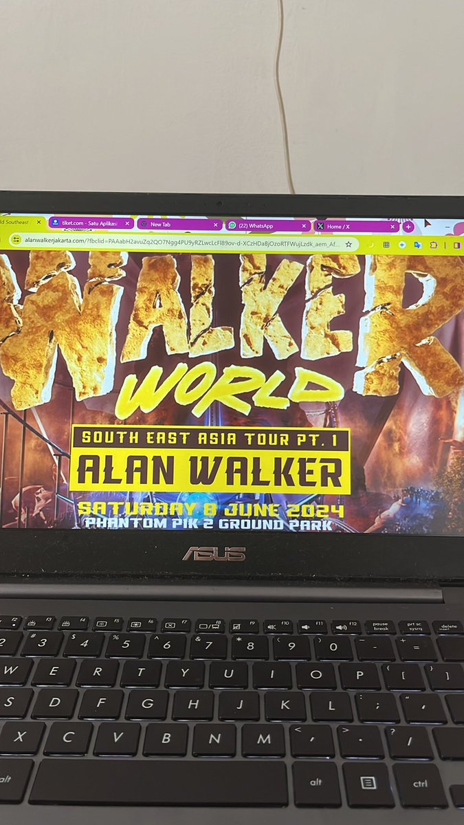 WTS Tix Alan Walker In Jakarta Walker World (Presale 1)

🎫 Festival : 425k (4 Tix)
🎫 Golden Fest : 540k (3 Tix)

✅Diurus Sampe Fisik
✅Ada Group Chat
✅Trusted

#Wtb #wts #zonajajan #zonauang #zonaba #AlanWalker #AlanWalkerWorld #WalkerWorld #AlanWalkerInJakarta
