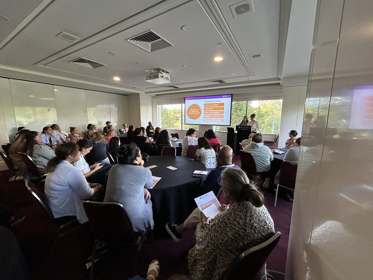 Prioritising and reemphasising what our communities want from researchers.. Dr Kate Anderson & Khwanruethai Ngampromwongse - Development of key principles and best practice approaches to co-design with First Nations peoples. #WICC2024 @wiccupdates #TACTICSCRE #lovefncwr #UQ