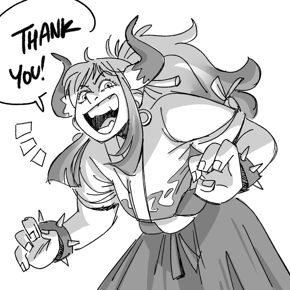 glad y'all liked my silly comic! here. take this yamato as a token of gratitude