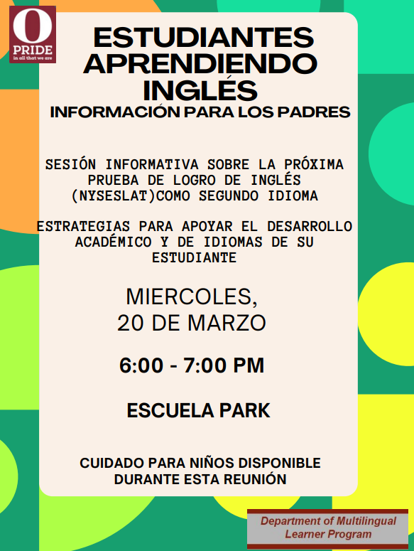 nancydarroyo's tweet photo. Le esperamos. La sesión es para padres de estudiantes del Kindergarten al grado 12. https://t.co/CJQpFVUvrp