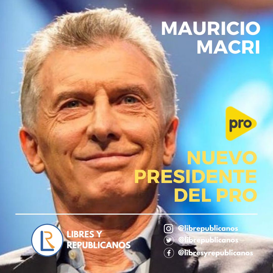 Macri cerró el pacto con Bullrich y se convertirá en el nuevo presidente de Pro
#MacriEsElLíder