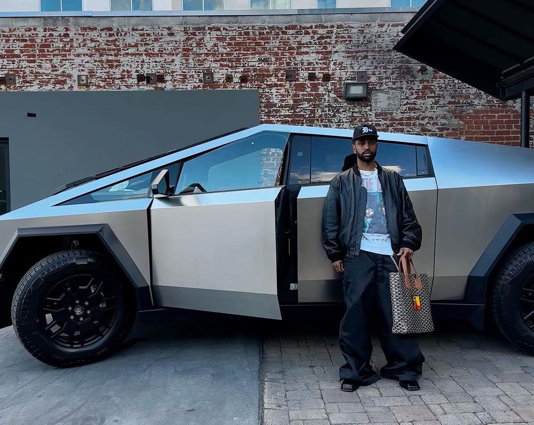 BREAKING: Big Sean just got his Cybertruck <a href="/BigSean/">Sean Don</a>