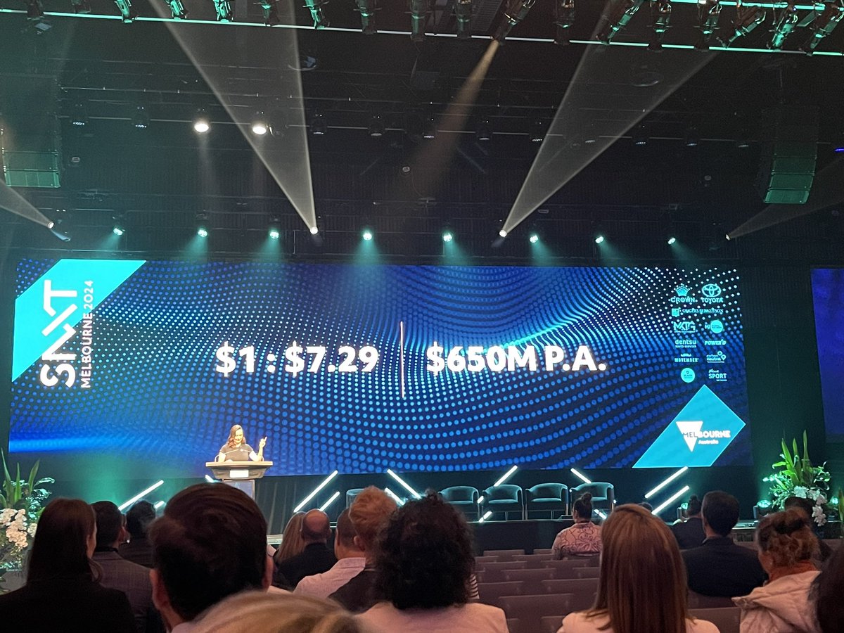 Making The Call (@makingcall) on Twitter photo “Women’s sport is often seen as a liability not as what it actually is- an unrealised asset” Sarah Styles from <a href="/ChangeOurGame/">ChangeOurGame</a> illustrating that for each $1 invested in women’s sport commercial partners get a $7.29 return. #SportsNXT “Women’s sport is often seen as a liability not as what it actually is- an unrealised asset” Sarah Styles from <a href="/ChangeOurGame/">ChangeOurGame</a> illustrating that for each $1 invested in women’s sport commercial partners get a $7.29 return. #SportsNXT