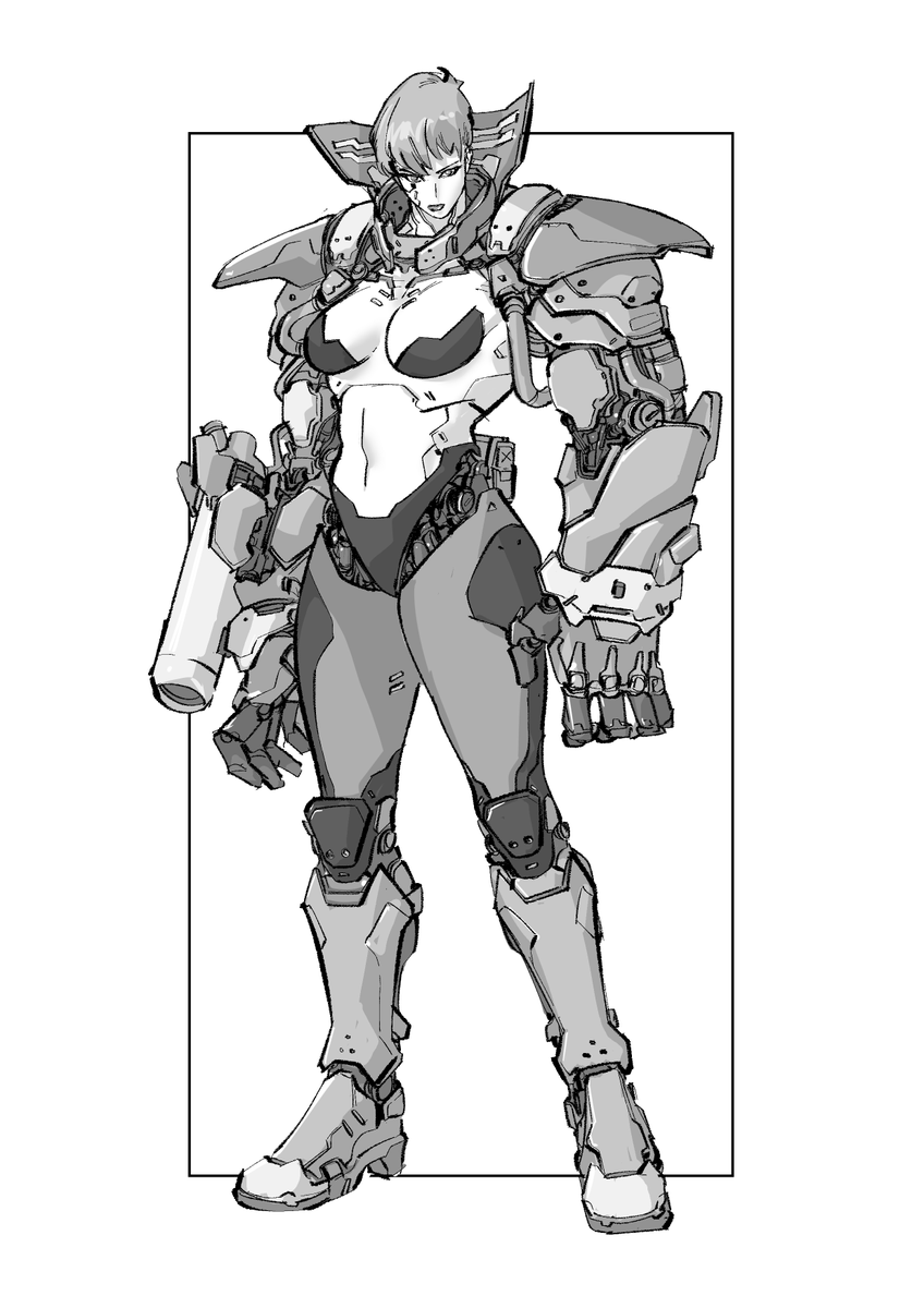 Dorio - 4th piece of the Cyberpunk: Edgerunner mecha girl commissions by @/PrussiAntique #cyberpunk #scifi #art #mecha #edgerunners #rebecca #fanart #drawing