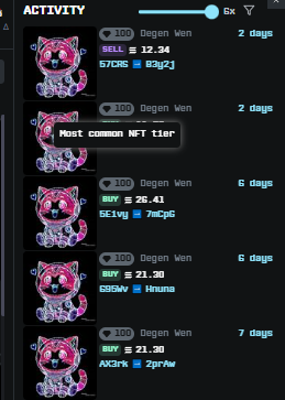 JPEGS_7's tweet photo. @solanapoet looks like degen wen activity dead https://t.co/uezfWnwJWf