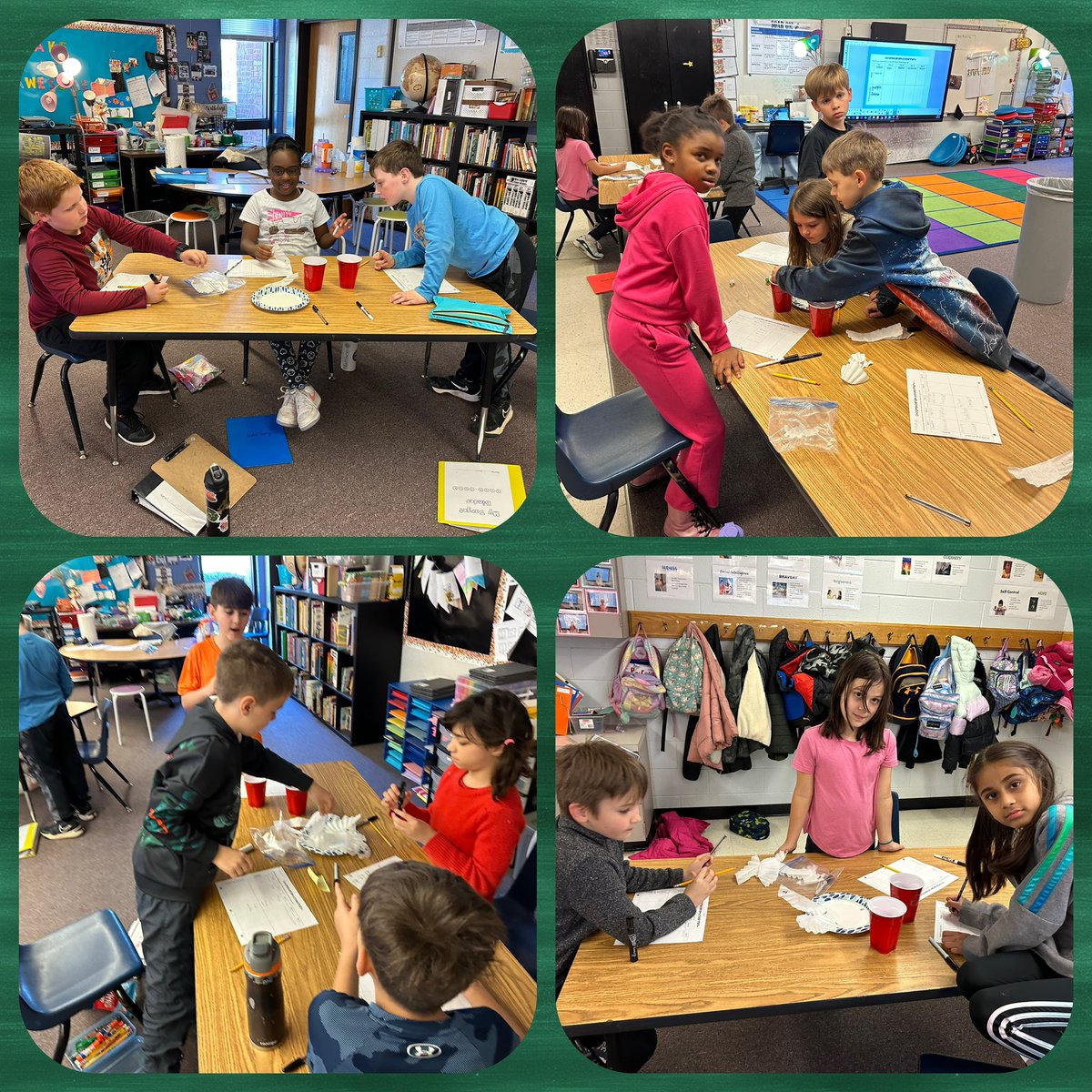 instruct2learn's tweet image. Our evidence everywhere unit has 3rd grade 🎯 students learning about chromatography and discovering the colors that make up your average black writing utensils. @VaughanRockets @CobbAlp #SOARon #lovetothinkhere