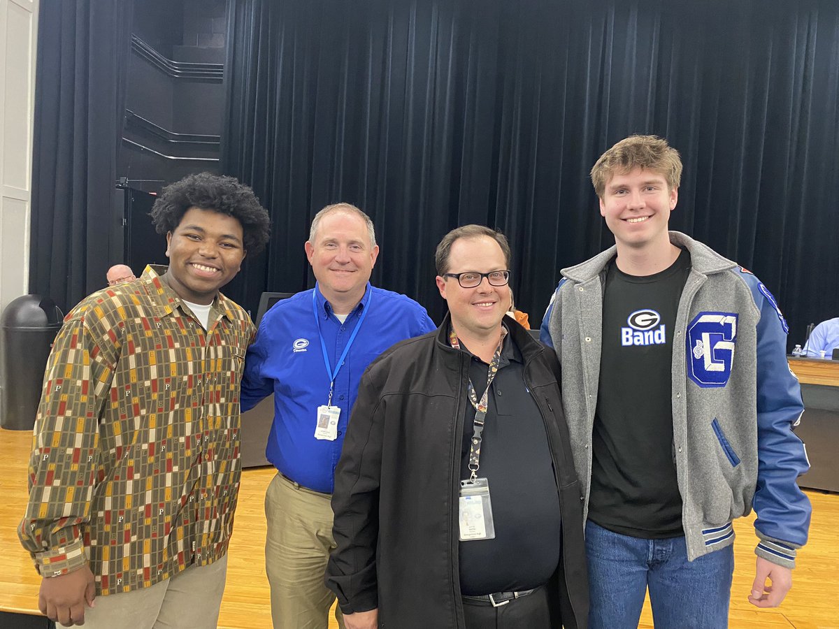 The #GISDBoard recognized TMEA All-State Qualifiers! Congratulations to:
-Kamrin Gordon, <a href="/GeorgetownHS/">Georgetown HS</a> Choir
-Ian McCallister, <a href="/GeorgetownHS/">Georgetown HS</a> Band