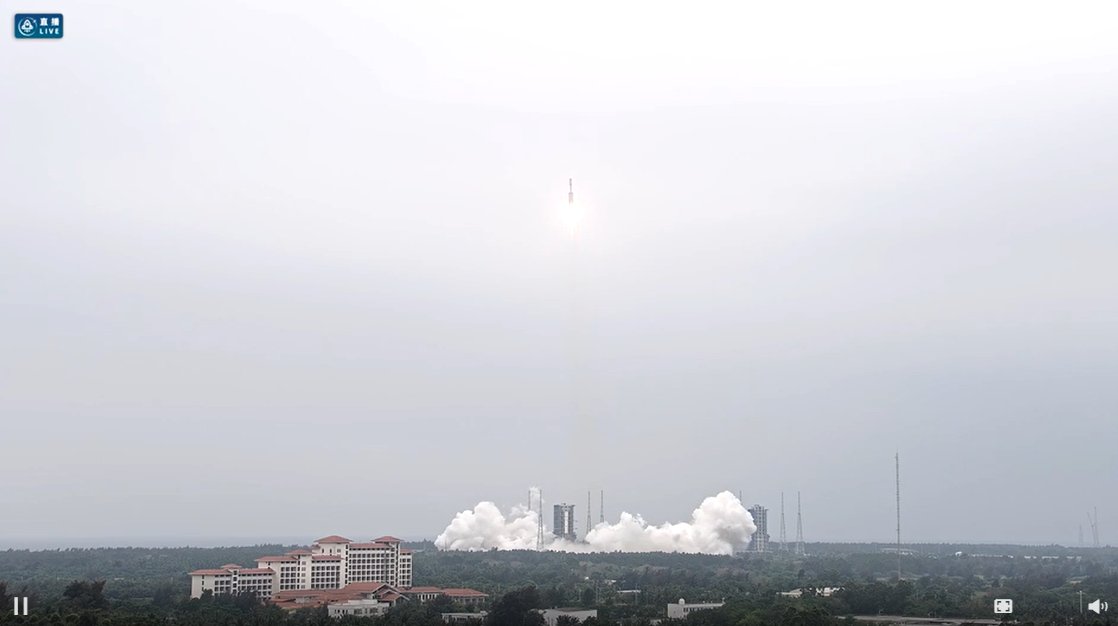 Launch of Queqiao-2, headed for the Moon!