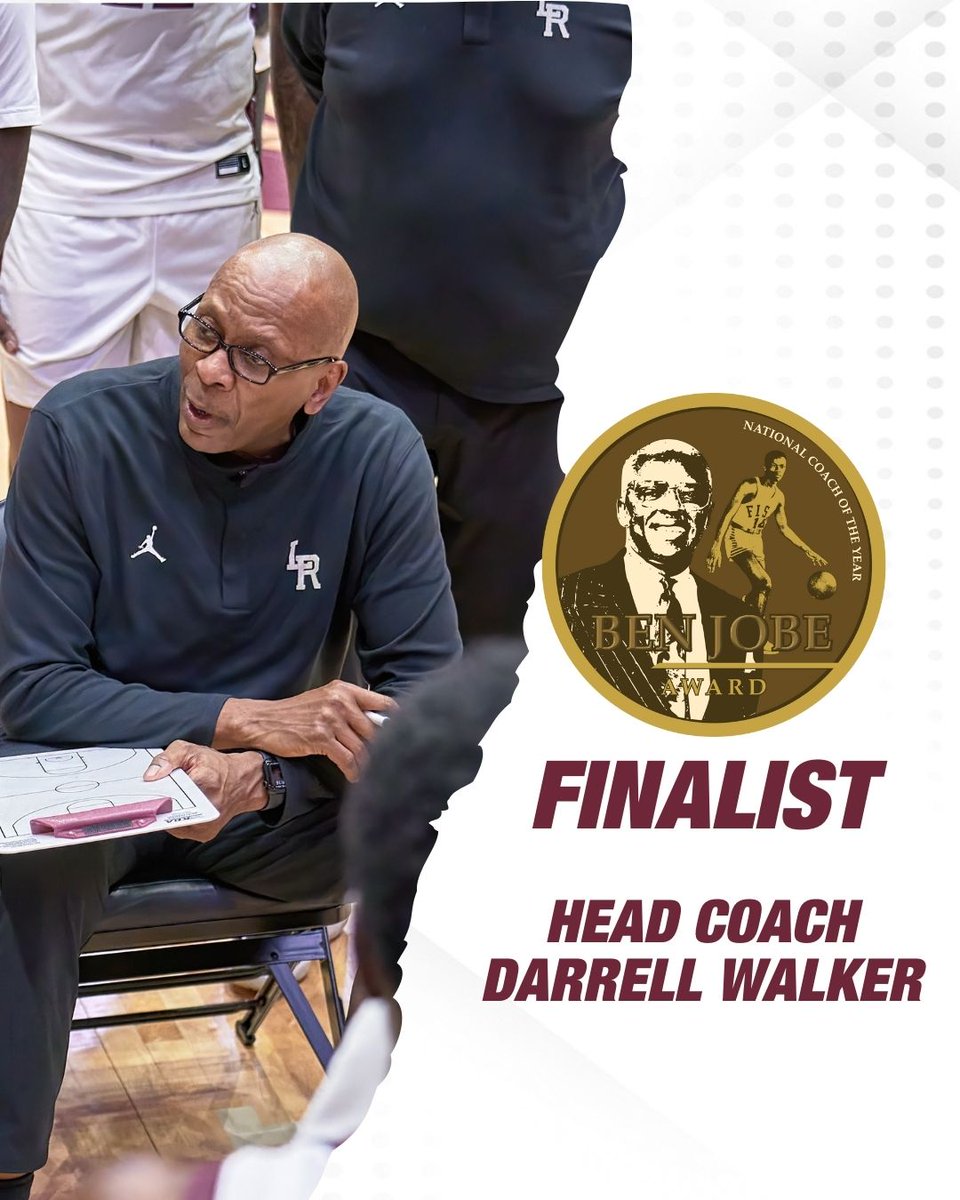 Congratulations to head coach Darrell Walker who was named one of 25 finalists for the 2023-24 Ben Jobe National Coach of the Year award! 🏀 #LittleRocksTeam
