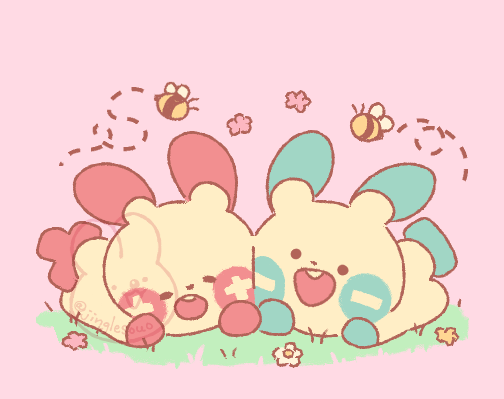 jinglesouo's tweet photo. some springy guys 🌼 https://t.co/g0eo6XSYan
