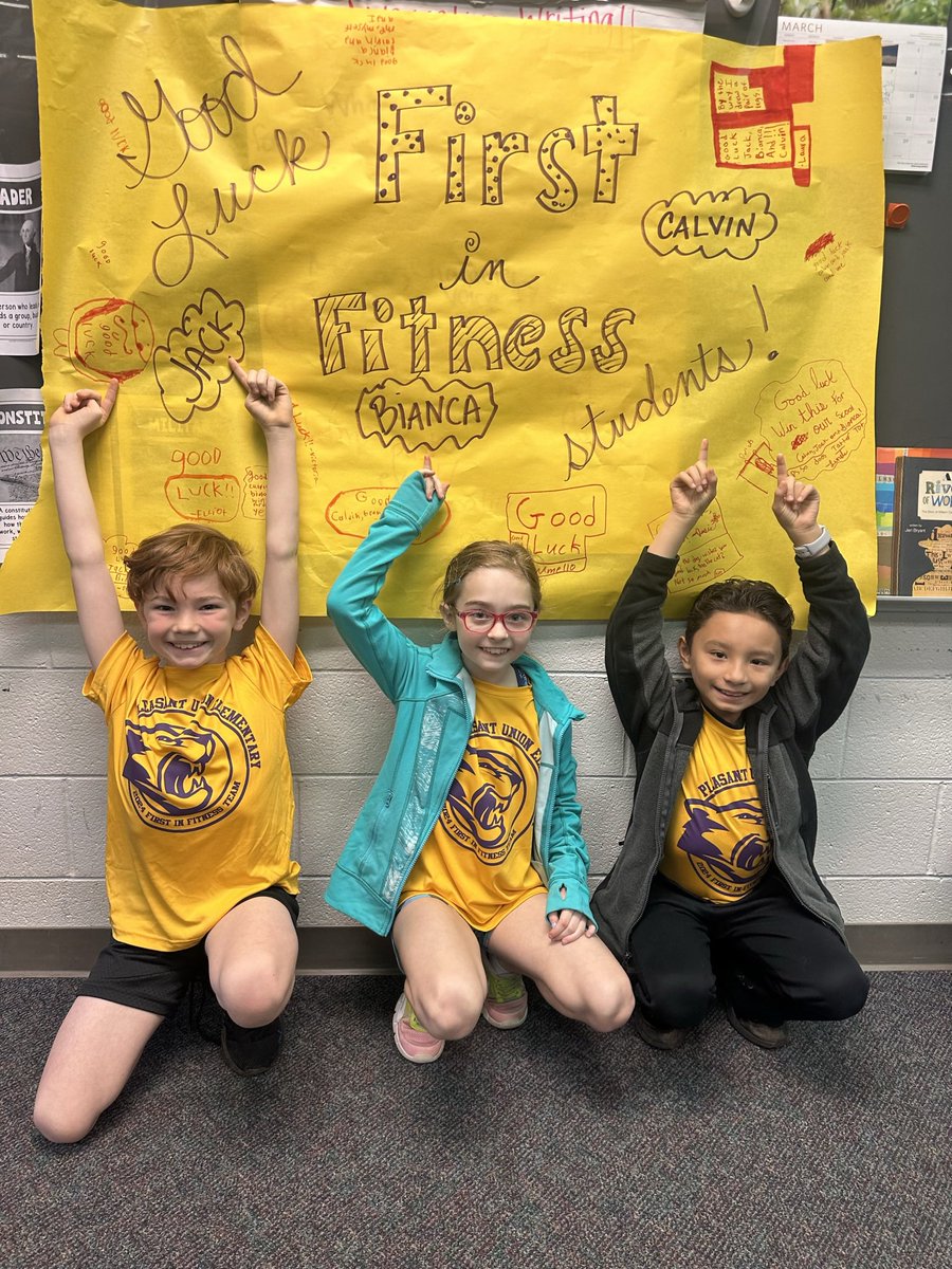 Our #firstinfitness crew had a great experience representing <a href="/PleasantUnionYR/">Pleasant Union Elem</a> among all the participating <a href="/WCPSS/">Wake County Public School System</a> schools!