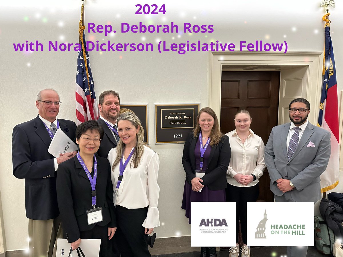 #HOH2024 thank you to Nora Dickerson in @RepDeborahRossNC office for meeting with us, listening to our stories and taking in all the information about our ASKS @ZayneMD @AtriumHealthWFB @WakeNeuroRes @wakeforestmed @ADHAorg