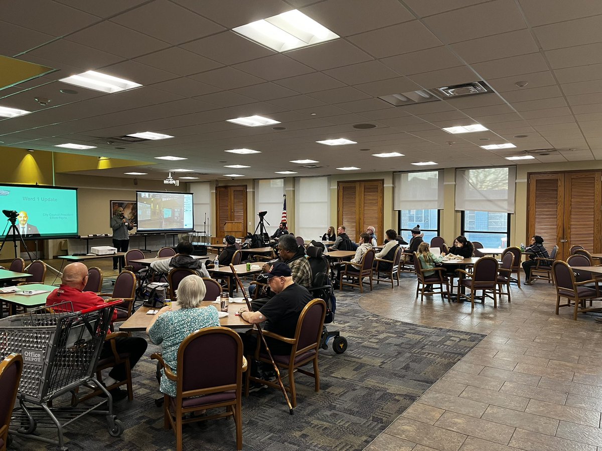 A great conversation tonight at the @WindomPark neighborhood meeting. Really grateful that they host hybrid meetings at Parker Skyview so it’s accessible for everyone.