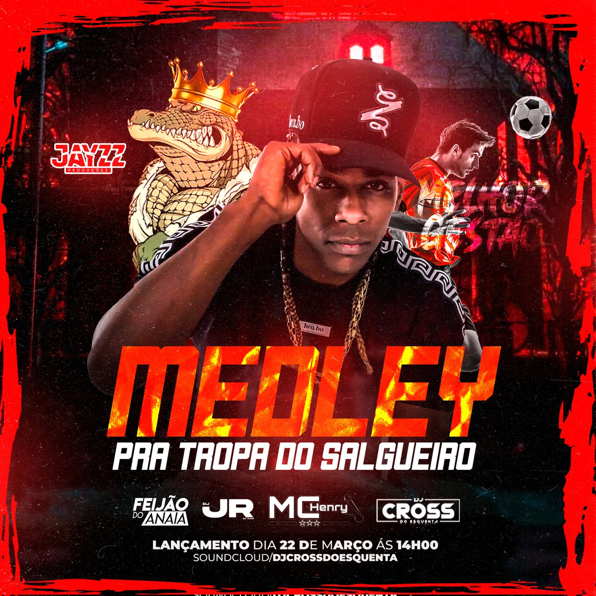 djcrooss's tweet photo. SEXTA-FEIRA TA NA PISTA MEDLEY MC HENRY PRA TROPA DO SALGUEIRO 👑⚽✍🏿🧠
 CONTO COM A FORÇA DE GERAL NOVAMENTE POSTANDO PRA ESSE BOMBAR!!!! ♥️
COMPARTILHA,COMENTA E CURTE AI !!! https://t.co/VM7b8UrPB6