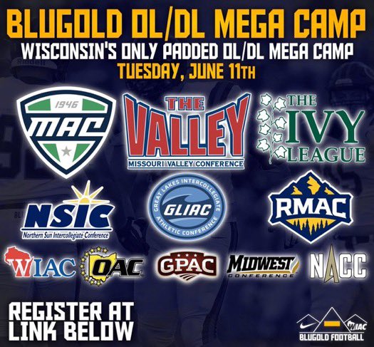 Thank you for the invite and opportunity! <a href="/CoachLangStrong/">Ricky Lang</a> <a href="/UWECFootball/">Blugold Football</a> <a href="/LHSWildcatsFB/">Libertyville High School Football</a> <a href="/CoachDShack/">Danny Schaechter 🏝️🏈🐾</a> <a href="/PrepRedzoneIL/">Prep Redzone Illinois</a>