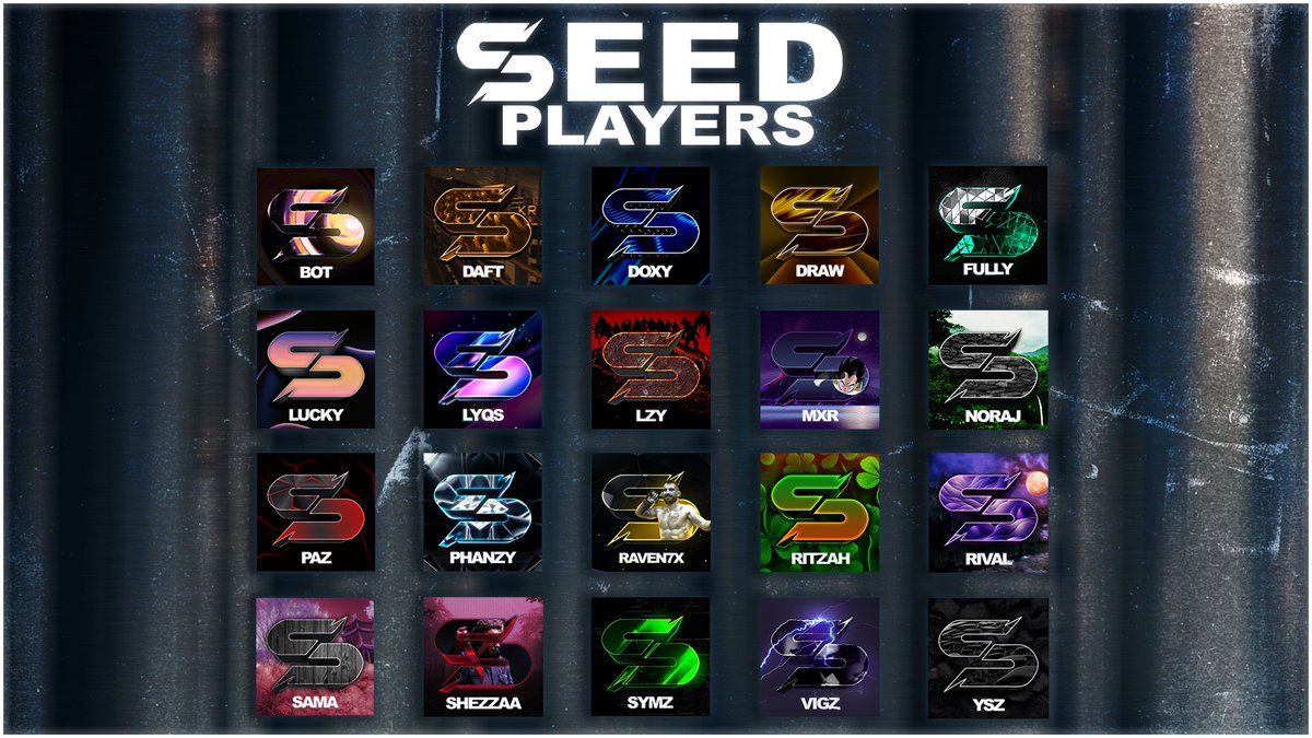 Seed Official Players Roster 2024/

Daft <a href="/_xDaft/">Seed Daft</a>
Doxy <a href="/dadydox/">Seed Doxy</a>
Draw <a href="/nDrawReel/">Colt Draw</a>
Fully <a href="/fully7gang/">Fully</a>
Lucky <a href="/SeedLuckyy/">Seed Lucky</a> 
Lyqs @ImLyqs
Lzy @Unllezy
Mxr <a href="/MxRBruh/">mxr</a>
Paz <a href="/yyPaaz/">Pazz 🥷🏿</a>
Phzy <a href="/SeedPhzy/">Seed Phzy</a>
Raven7x @sihtamlos
Ritzah <a href="/zxapr/">Ritzah</a>
Rival <a href="/riivalx/">rival</a>
Shezzaa <a href="/Shezintheshed/">aiRShezzaa | MMA |</a>
Vigz <a href="/Ixjunkie/">viigs</a>
YSZ <a href="/ysz_yh/">Salem</a>