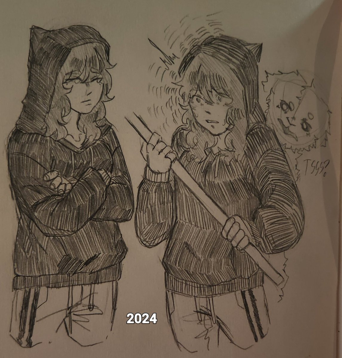 Some redraw hehehehe, just wanted to see if there are any differences or improvements in my art eifjwkdb

#artredraw #sketchbook #traditionalart #Redraw