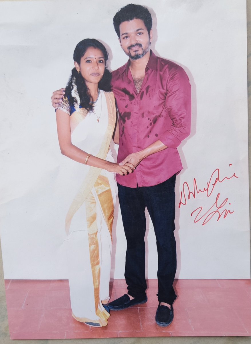 I Got The sign 🥹' 🥹PRIYAMUDAN VIJAY 🥹 I kept looking at him for hours...🥹🥹 Oh my god what a day yesterday was.. I can't believe it. The dream of many people blossomed yesterday.... Talked to me a lot🥹🫂 Thankyou anna 🥹 @ac