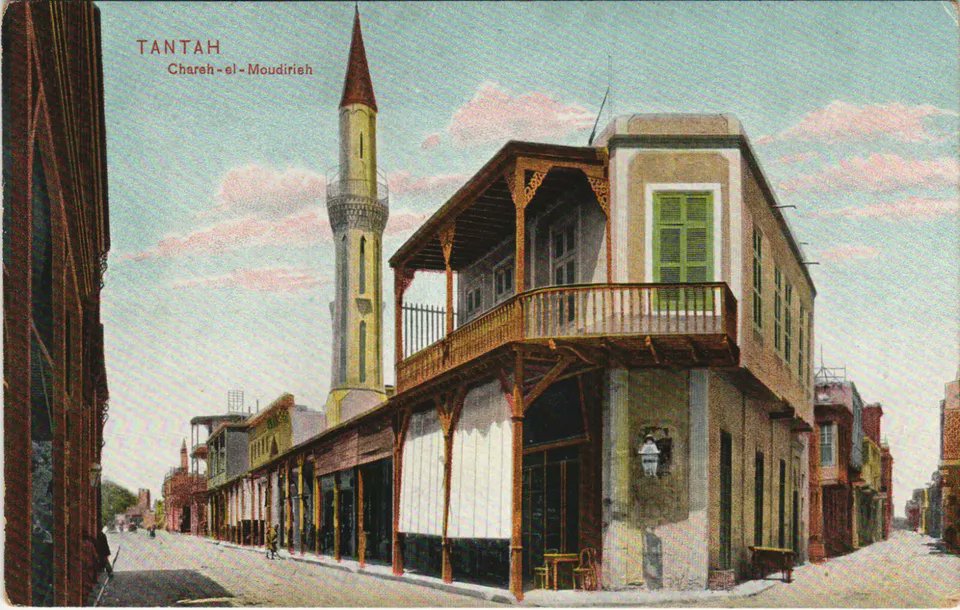 RamiAhmedovich's tweet image. طنطا ١٩٠٠-١٩١٠ السيد البدوي و المديرية و محطة قطار طنطا