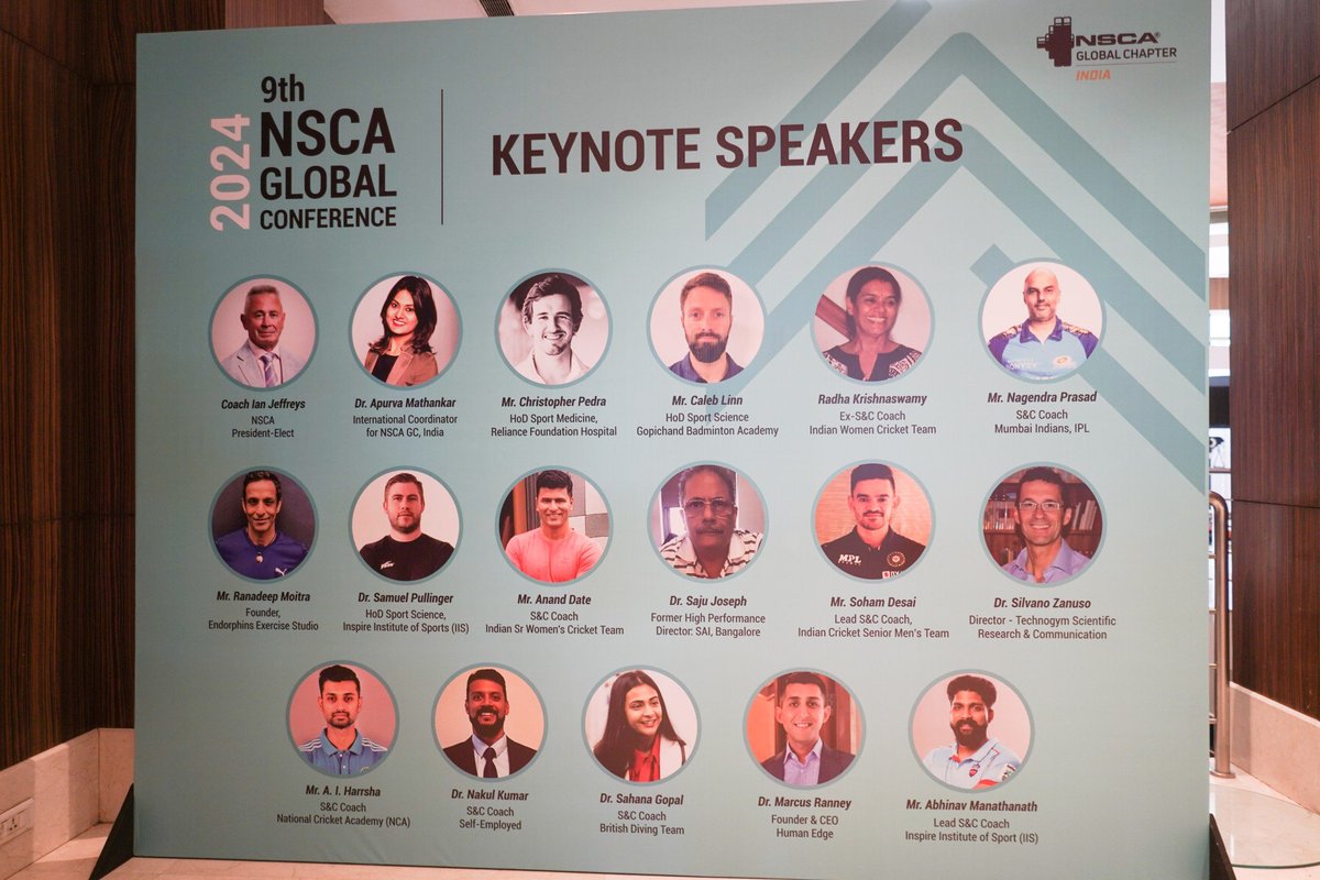 Had the opportunity to present some of the work from the <a href="/YPD_CardiffMet/">Youth Physical Development Centre</a> at the <a href="/NSCA/">NSCA</a> Global Conference over the weekend.

Grateful to NSCA India for the opportunity to be part of the first event of this kind in India.