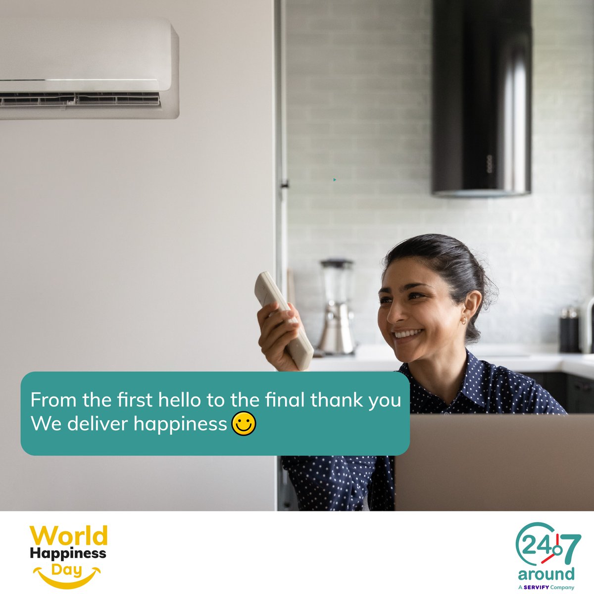 247around's tweet photo. Serving smiles one customer at a time. #InternationalHappinessDay https://t.co/bTxXPbUQhv